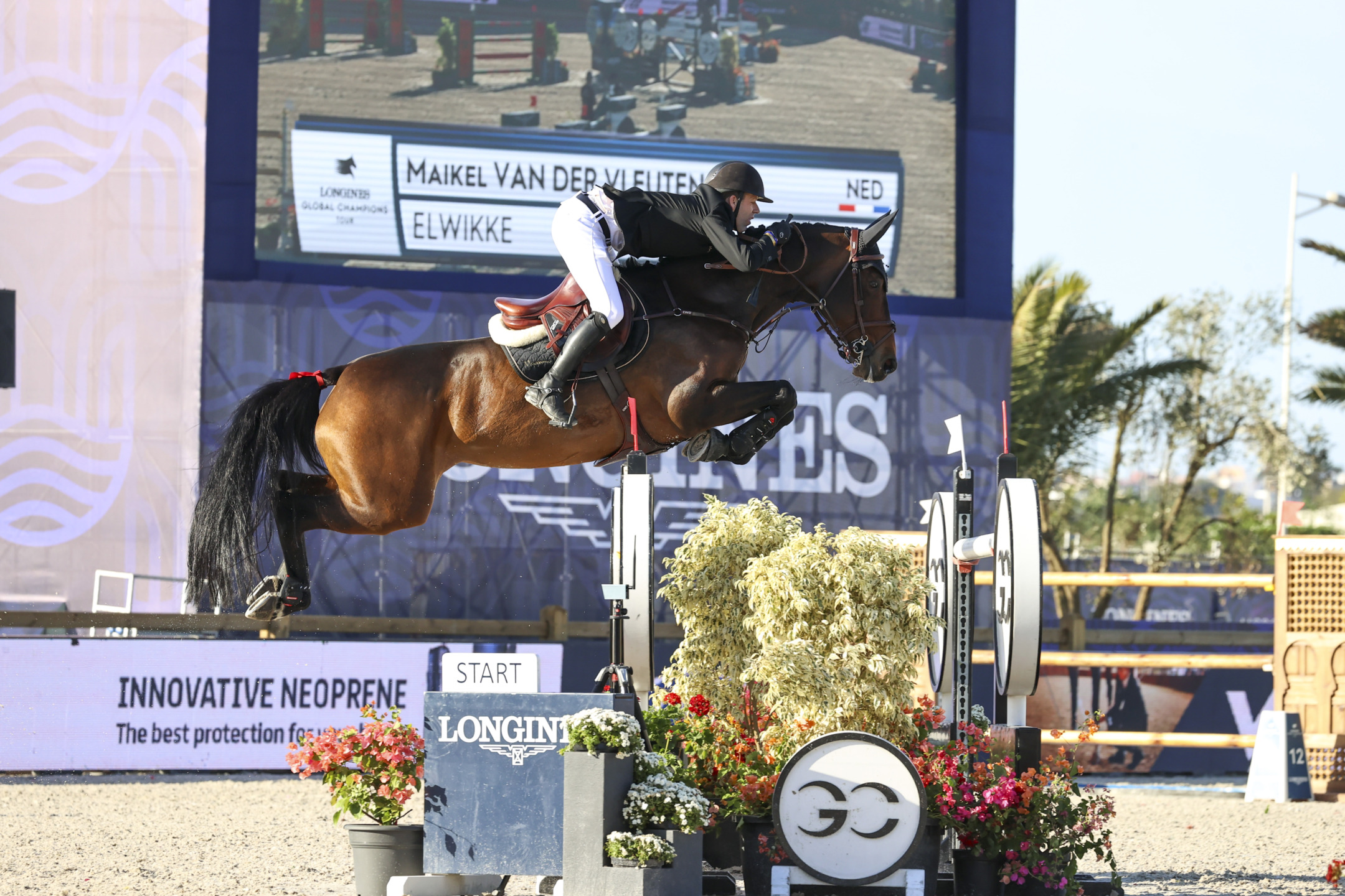 Henrik von Eckermann conquista la main class di sabato al LGCT di Rabat 2 van der vleuten maikel ned riding elwikke csi5 07 155 rabat 20241019 02sg2469