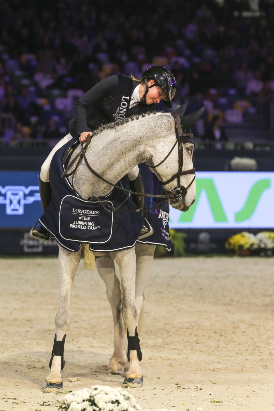 Sophie Hinners vincitrice indiscussa della FEI World Cup di Verona 2 Hinners Sophie GER riding Iron Dames my Prins Verona 20241110 SS7 5984