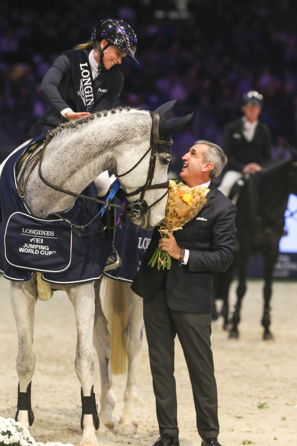 Sophie Hinners vincitrice indiscussa della FEI World Cup di Verona 7 Hinners Sophie GER riding Iron Dames my Prins Verona 20241110 SS7 6041