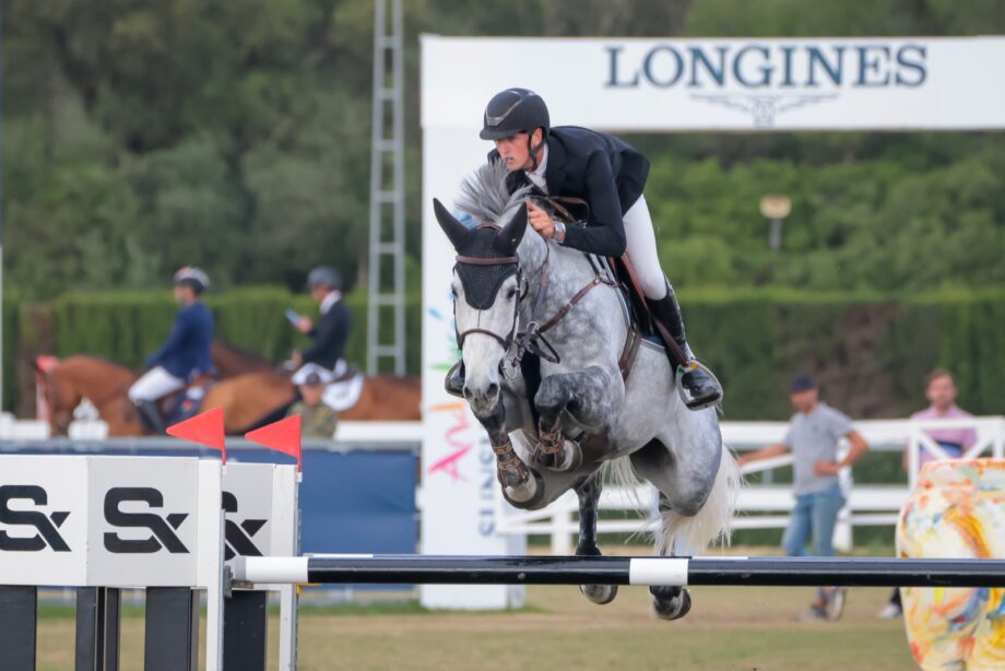 Andalucia, il brasiliano João Victor Castro Aguiar vola verso la vittoria nella Longines Ranking da 1,45 m. 2 Moises Basallote 12