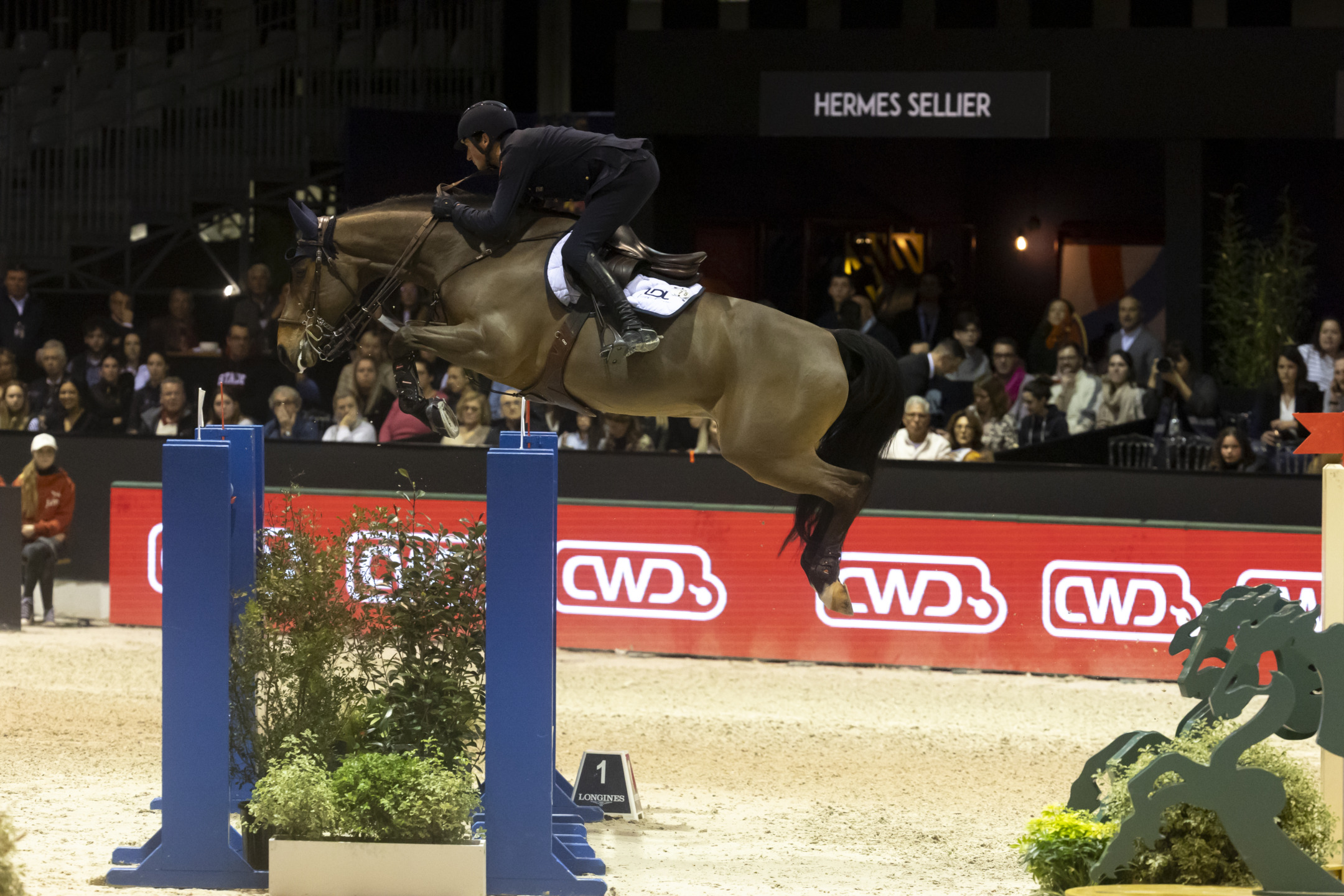 Sesta tappa del girone Madrid, dell’Europa Occidentale, proseguono gli appuntamenti della Longines FEI Jumping World Cup™ 2024-2025. 1 De Luca in trasferta per Cappuccino e tutti gli italiani all'estro.