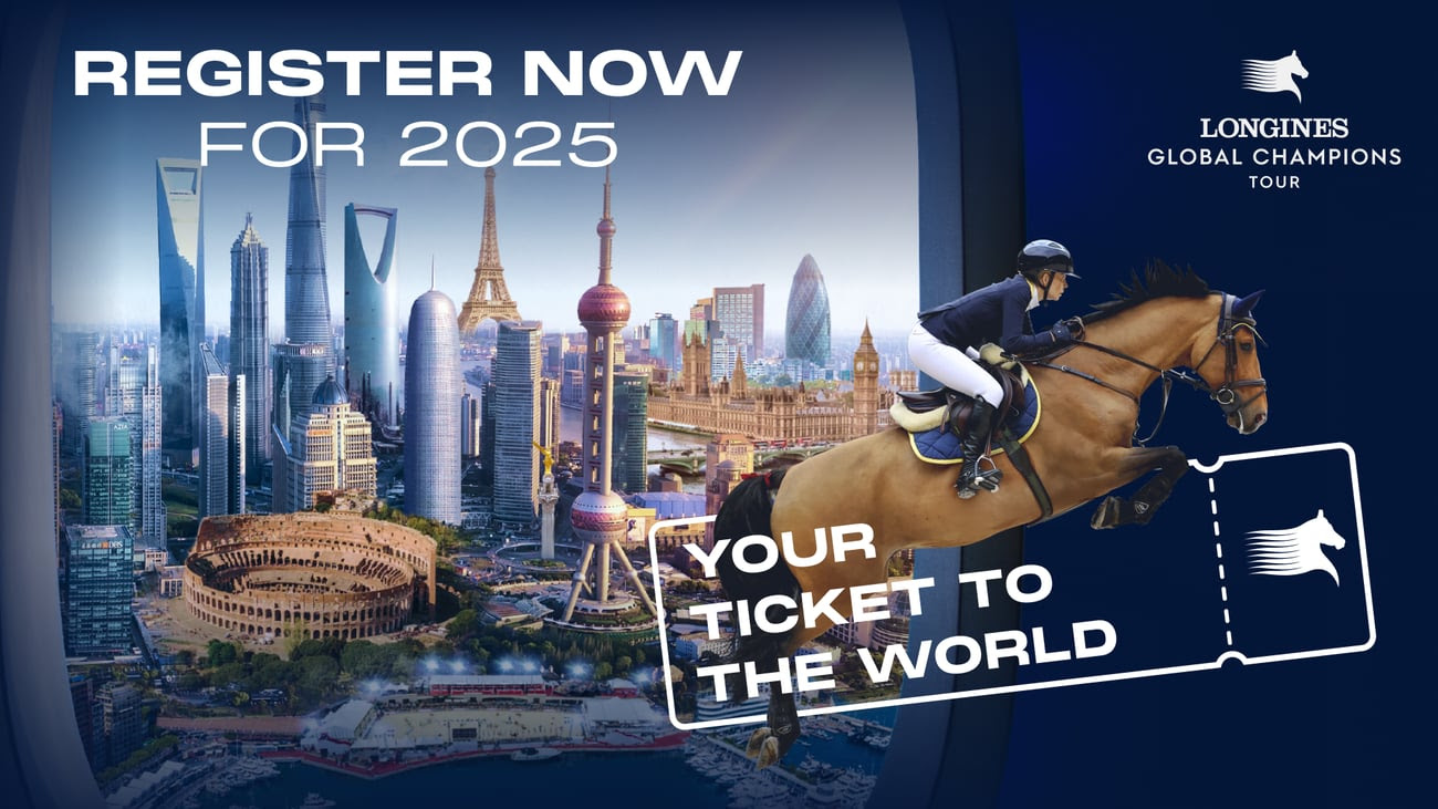 Il Longines Global Champions Tour 2025 invita i fan a vivere ‘Your Ticket to the World’. 1 Longines nuove tappe 2025