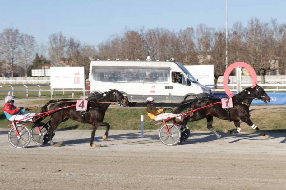 Nell'ultima stagionale di trotto all'Ippodromo SNAI San Siro festeggia Golfo d'Est nel Premio Sceicco-Prossimo appuntamento mercoledì 1° Gennaio. 2 Corsa1 PREMIO NORTON ANS