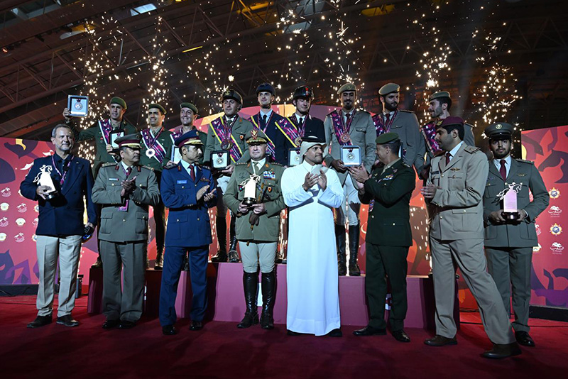 Doppio oro dell’Italia ai Campionati del Mondo Militari di salto ostacoli di Doha 1 IMG 3471