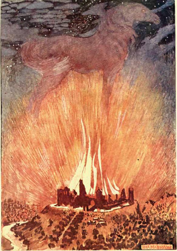 Metzengerstein, il cavallo demoniaco di Edgar Allan Poe 2 Poe metzengerstein byam shaw