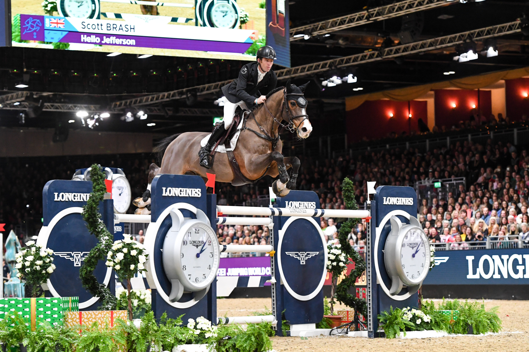 Londra si prepara per il London International Horse Show 2024: rivelata la lista dei cavalieri 1 Scott Brash su Hello Jefferson