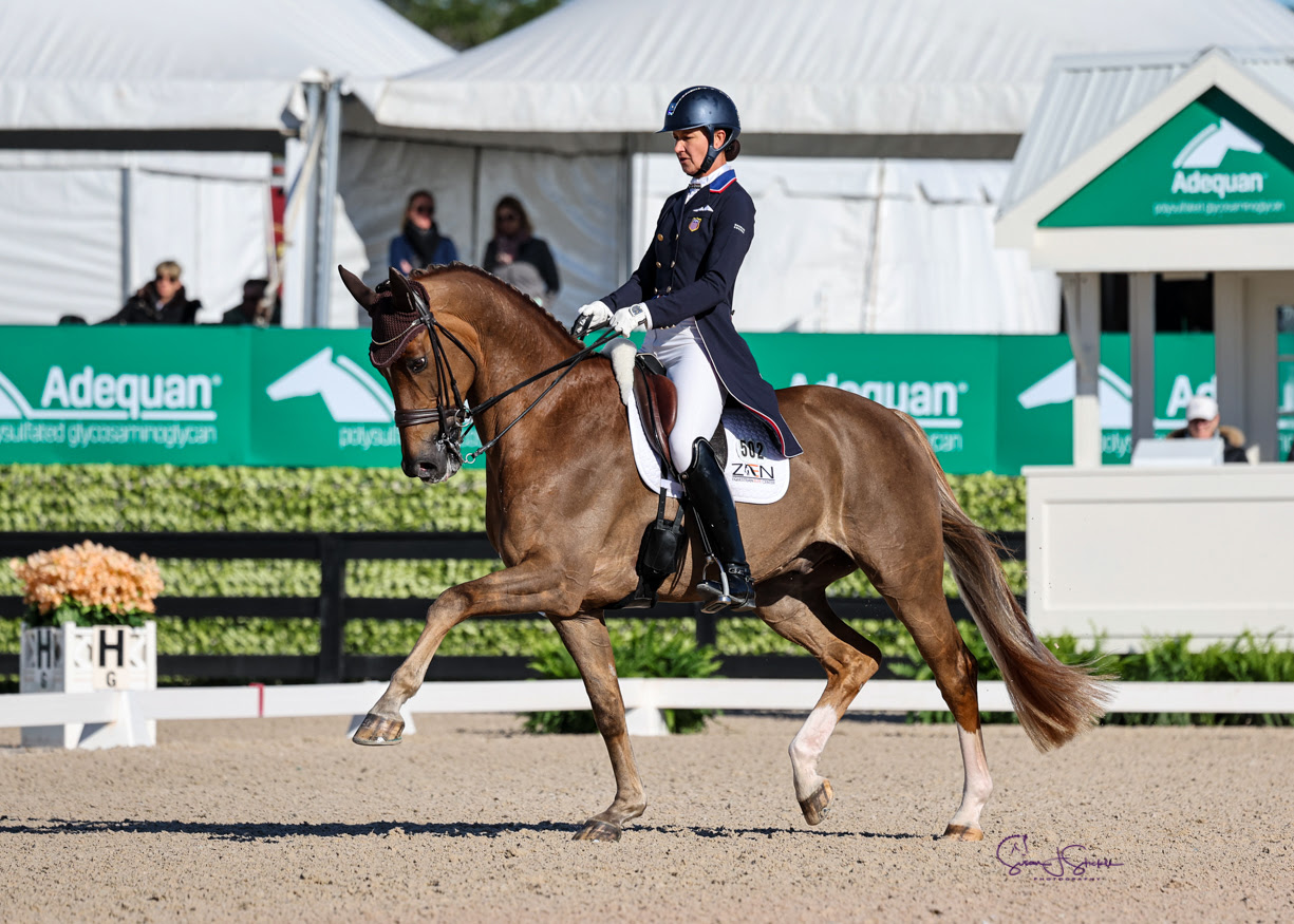 Adrienne Lyle conquista il Grand Prix FEI World Cup dell'Adequan Global Dressage Festival 1 Adrienne Lyle & Helix