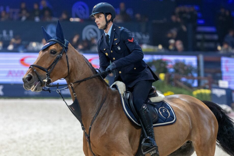 Andrea Calabro: Passion, Hard Work, and the Dream of an Italian Rider 2 Calabro Andrea ITA riding Cornnan Verona 20241109 SS359396 1