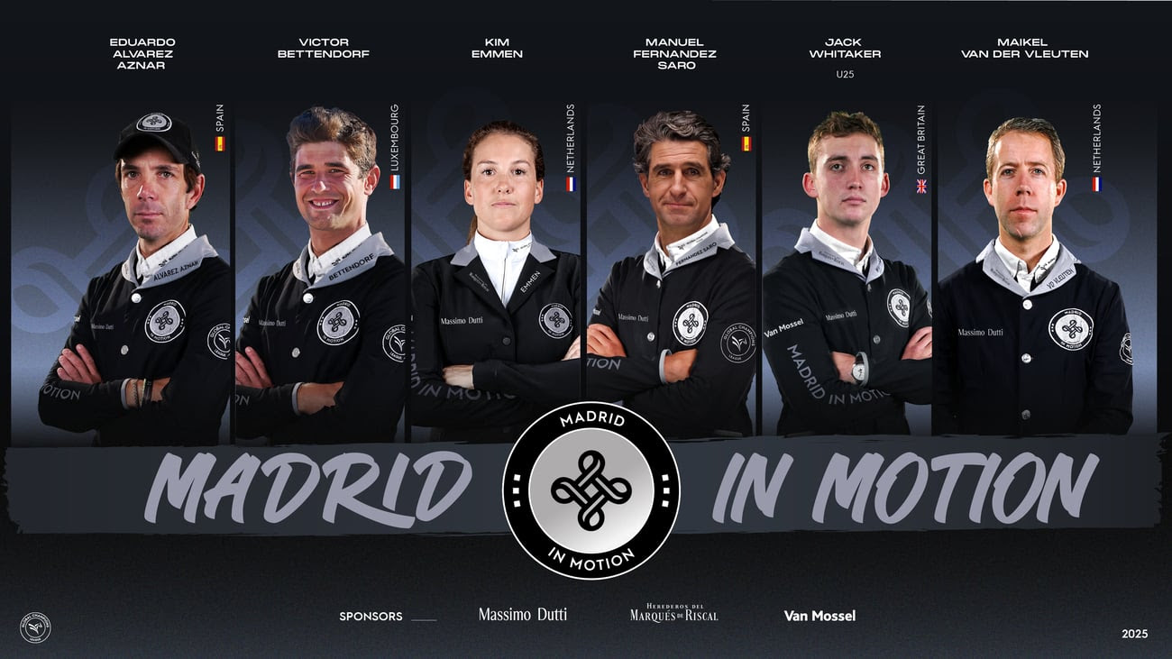 Pronti per la GCL 2025: la nuova formazione dei Madrid In Motion: 1 Formazione dei Madrid in Motion per la GCL 2025
