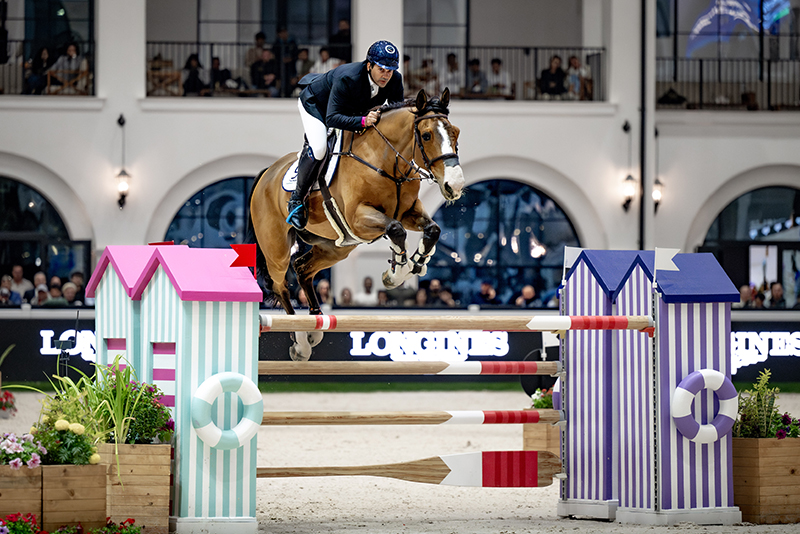 CSIO4* di Sharjah: prima Coppa delle Nazioni del 2025 per il Team Italia di salto ostacoli 1 Guido Grimaldi su Gentleman
