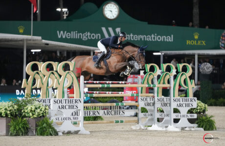Nayel Nassar trionfa nel Gran Premio Southern Arches CSI3* di Wellington 1 Nayel Nassar & ESI Ali. Photo