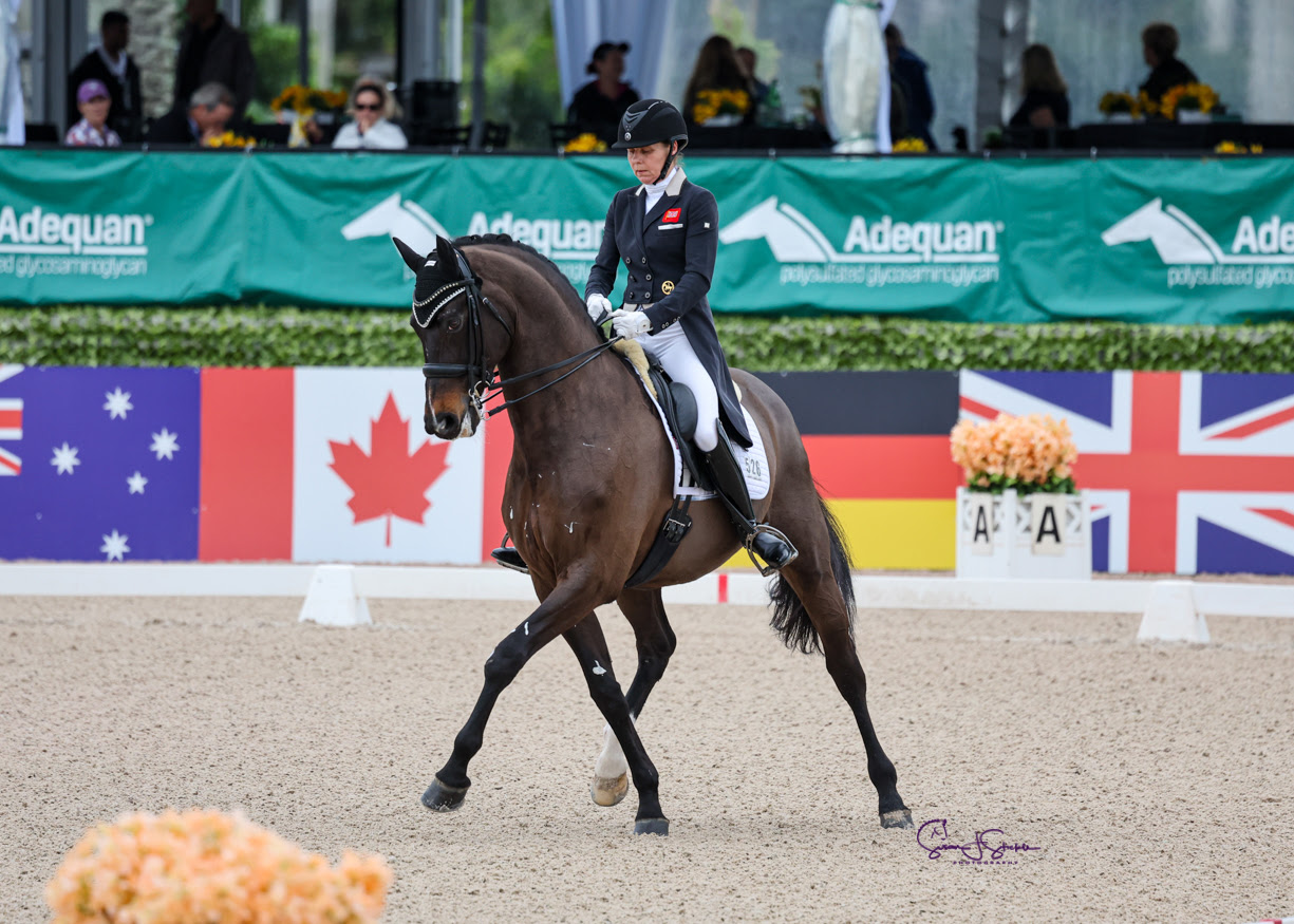 Susan Pape raddoppia nella prima settimana dell'Adequan® Global Dressage Festival 2025. 1 Susan Pape raddoppia nella settimana di apertura della stagione dell'Adequan® Global Dressage Festival 2025