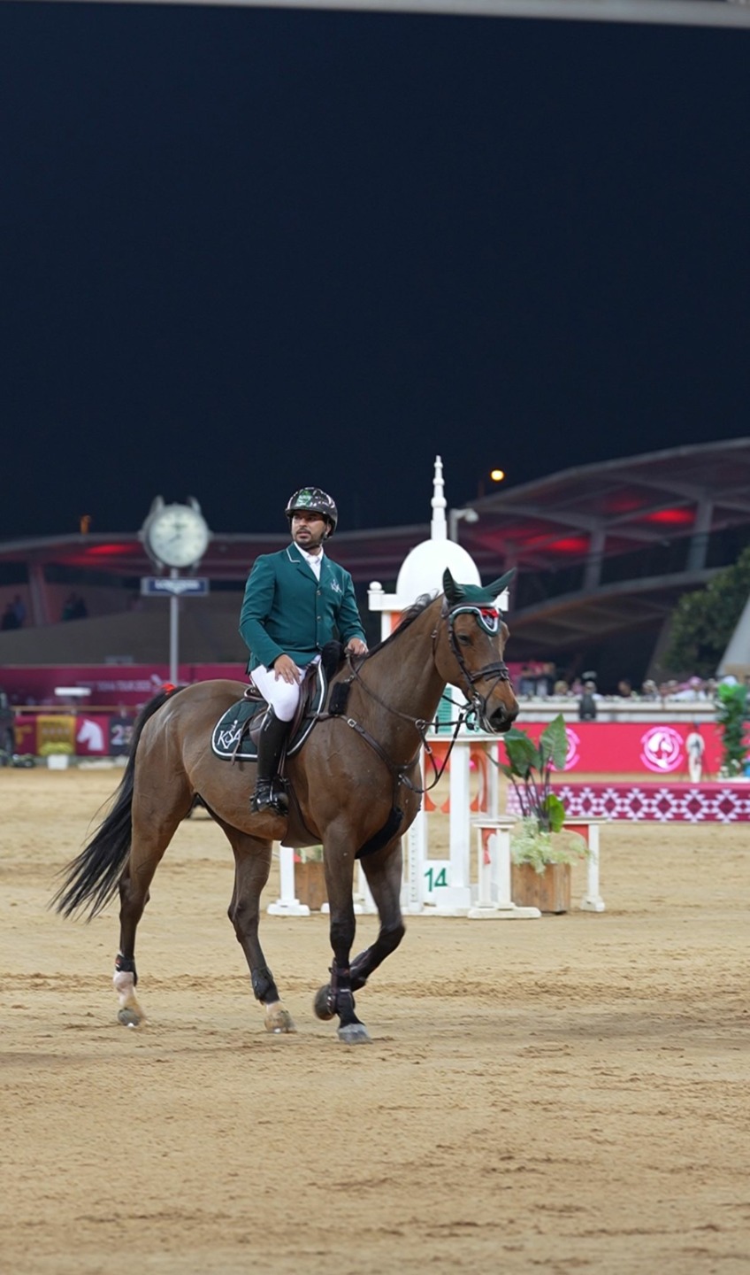 Rising star of Saudi show jumping: an interview with Meshari Alharbi 1 Meshari Alharbi