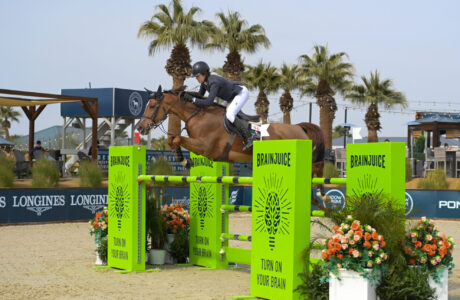 McKayla Langmeier, vincente al Desert International Horse Park