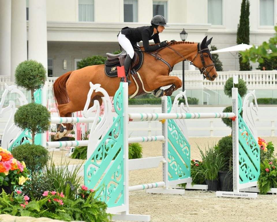 Nina Mallevaey e My Clementine fanno di nuovo centro per una vittoria da 62.500 dollari in 1,50 m CSI5*-W al World Equestrian Center - Ocala. 1 Nina Mallevaey e My Clementine fanno di nuovo centro per una vittoria da 62.500 dollari