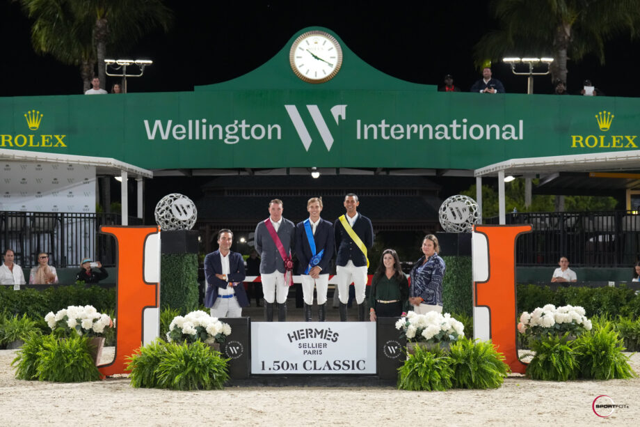 Alex Matz si aggiudica la vittoria nella finale delle Hermès 1.50m Championship Jumper Series. 2 alex 2
