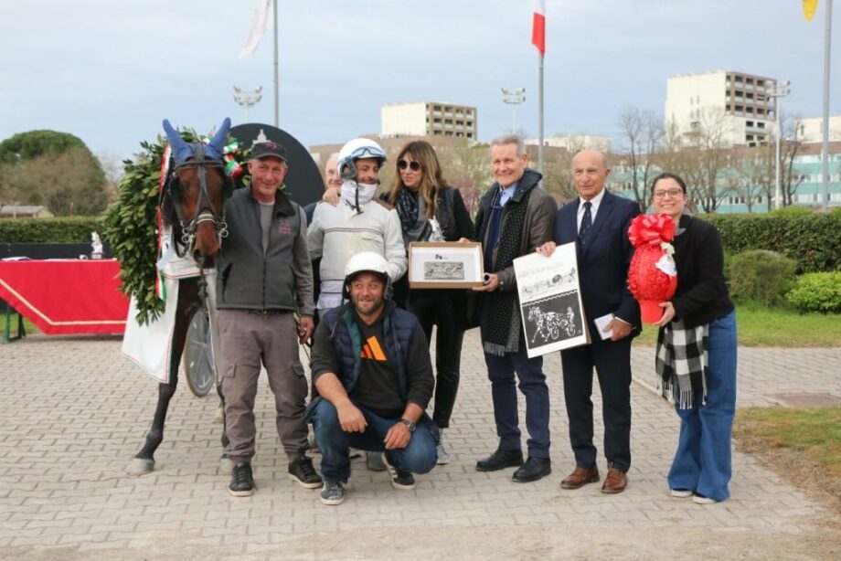 Ippodromo Arcoveggio Bologna. 2 premiazione gp maschi