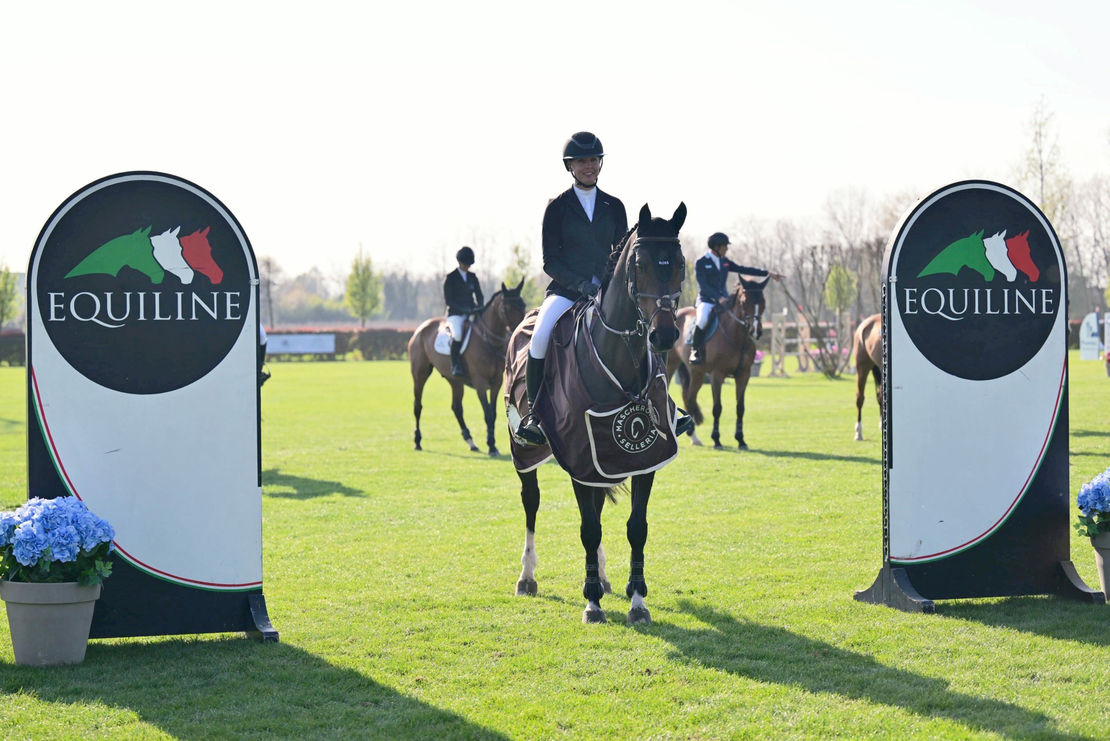 Ellen Whitaker CSI4 H155 FEI LR jump off all'Equieffe Equestrian Centre
