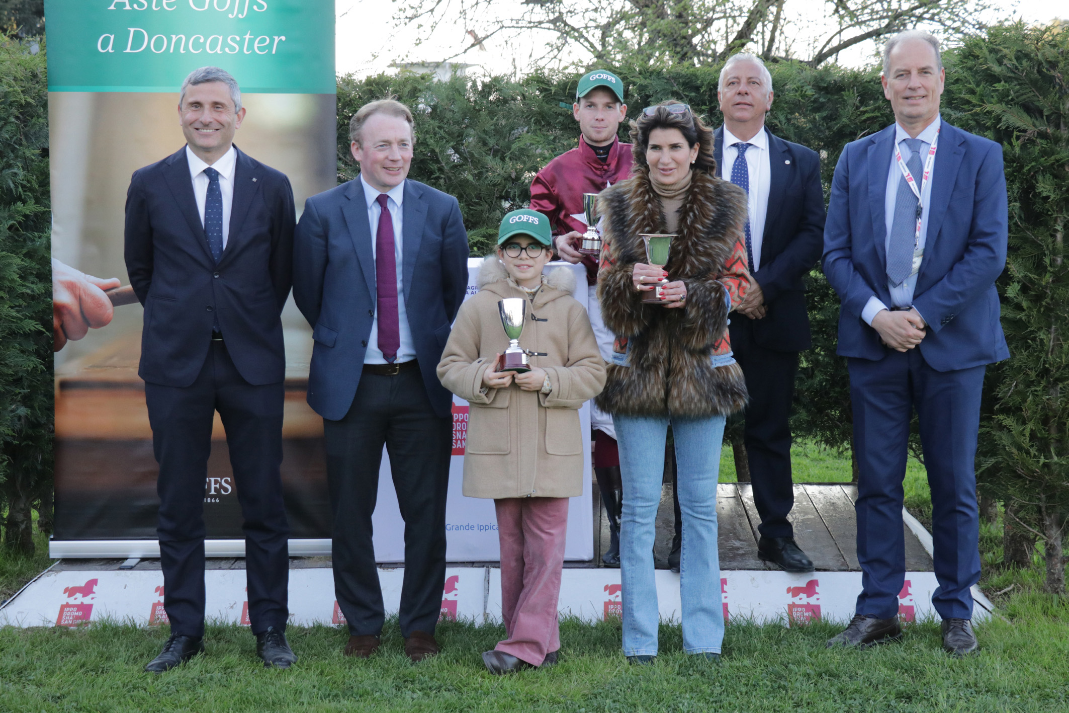 Ippodromo San Siro: i primi test in vista delle classiche 4 PREMIAZIONE PREMIO GARDONE Trofeo GOFFS UK ippodromo san siro