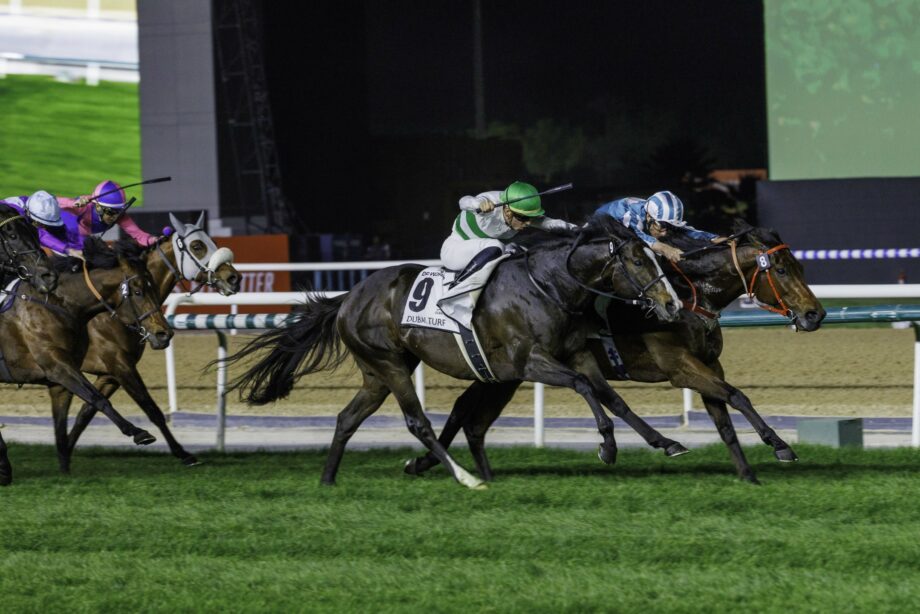 Cristian Demuro, il Rush vincente a Dubai! 3 Dubai Turf 100 al traguardo