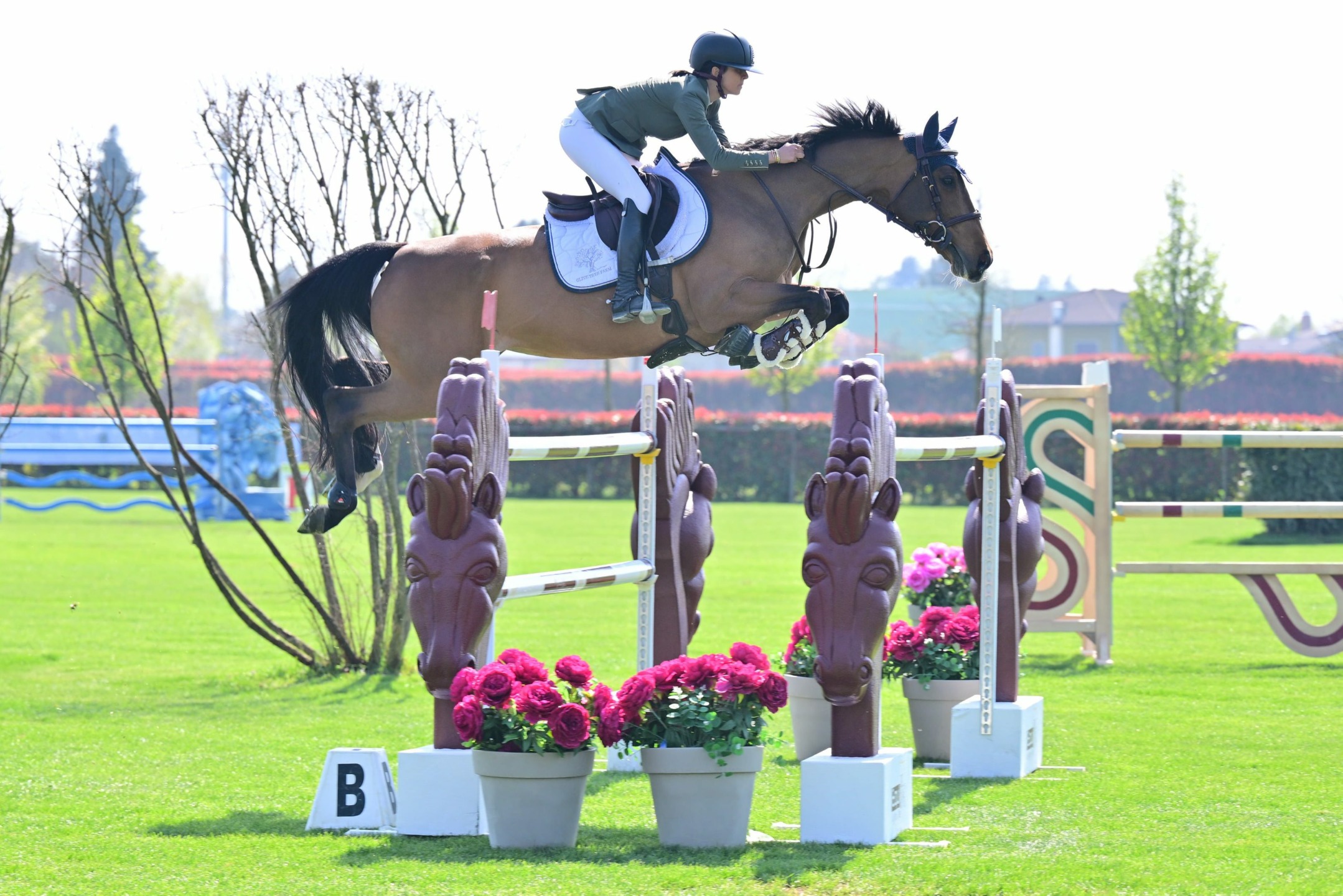 Ioli Mytilineou 2nd CSI4 H155 FEI LR Grand Prix with jump off all'Equieffe Equestrian Centre
