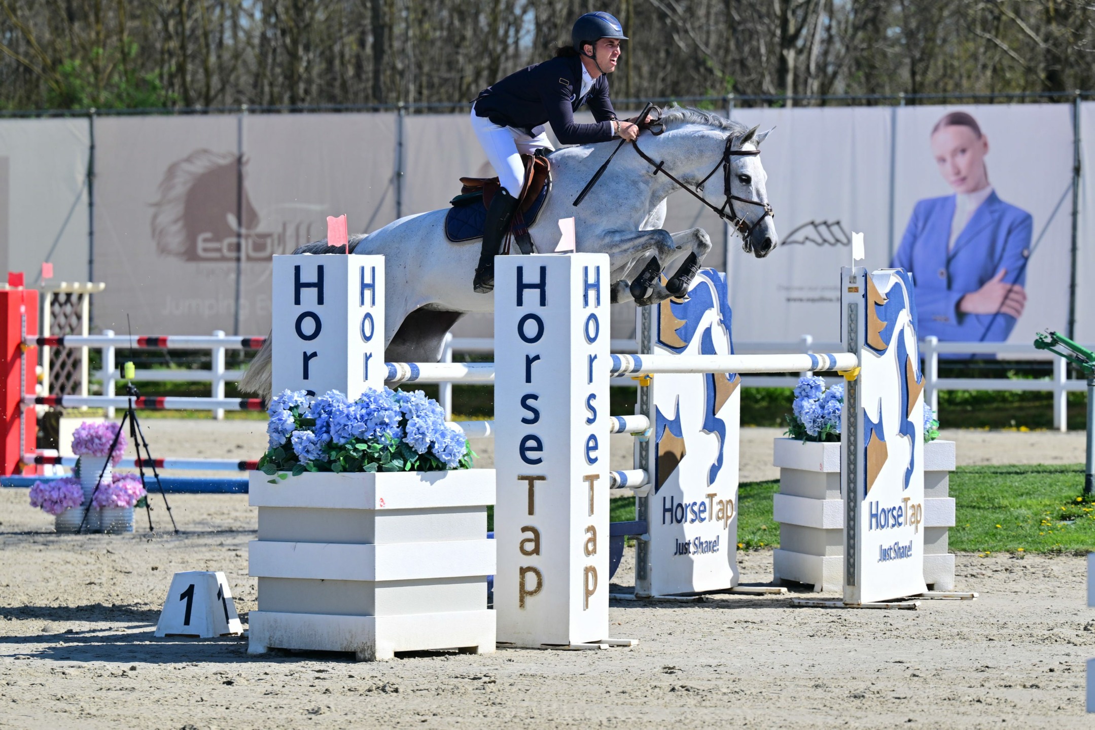 Elia Simonetti CSI4 H140 all'Equieffe Equestrian Centre