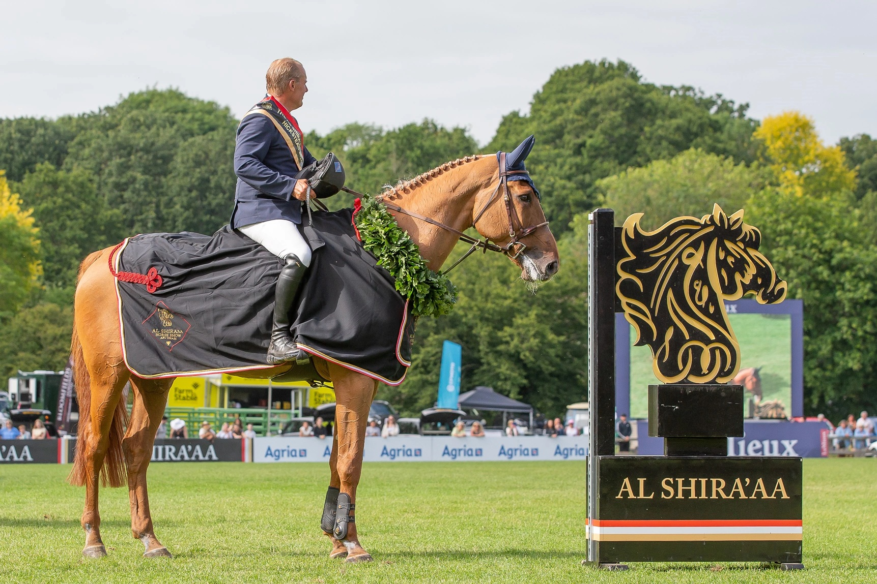 Al Shira’aa rafforza il suo supporto a Hickstead 1 William Funnell & Dublon