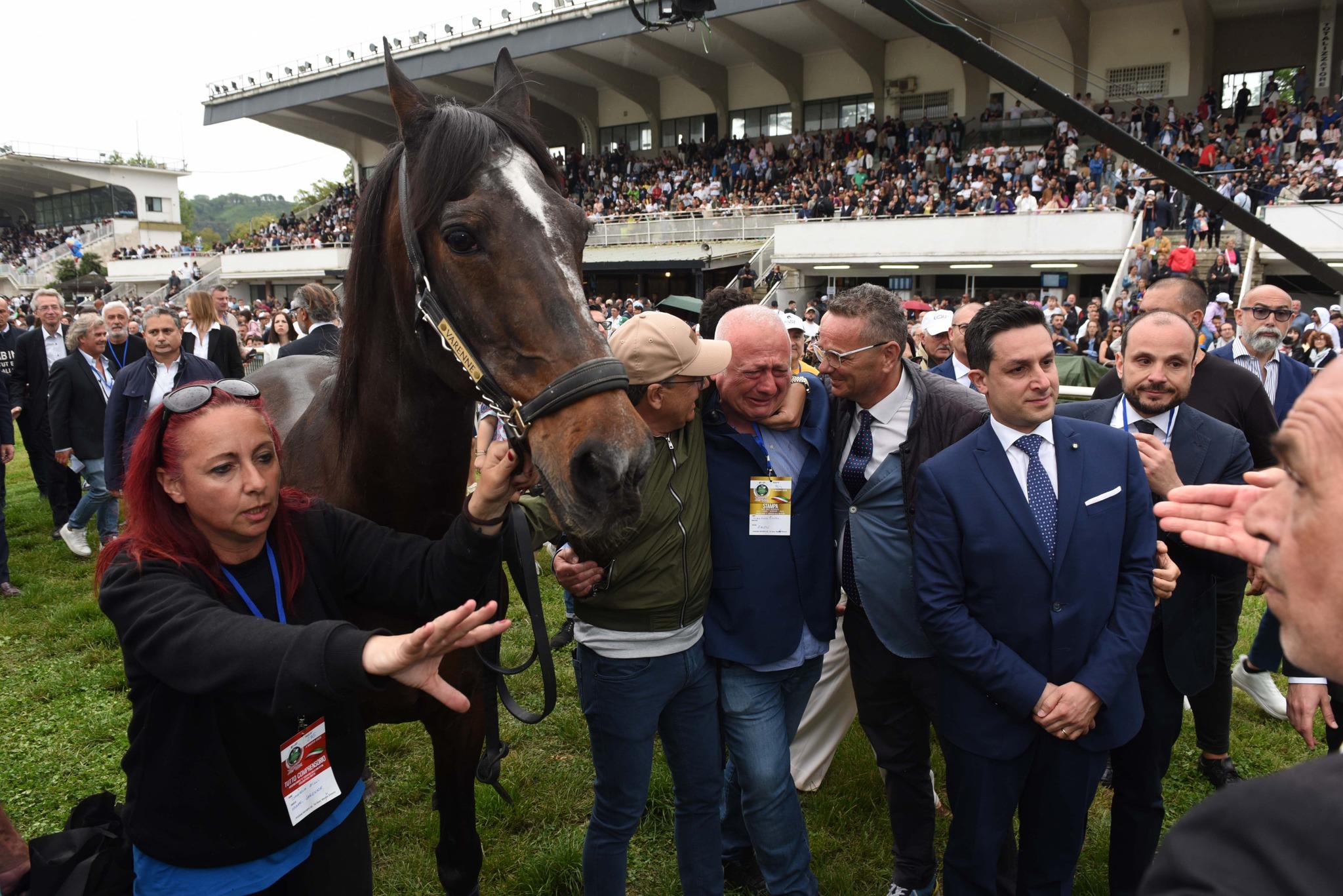 Gran Premio Lotteria di Agnano, il trionfo di Always EK 2 Agnano la passerella di Varenne