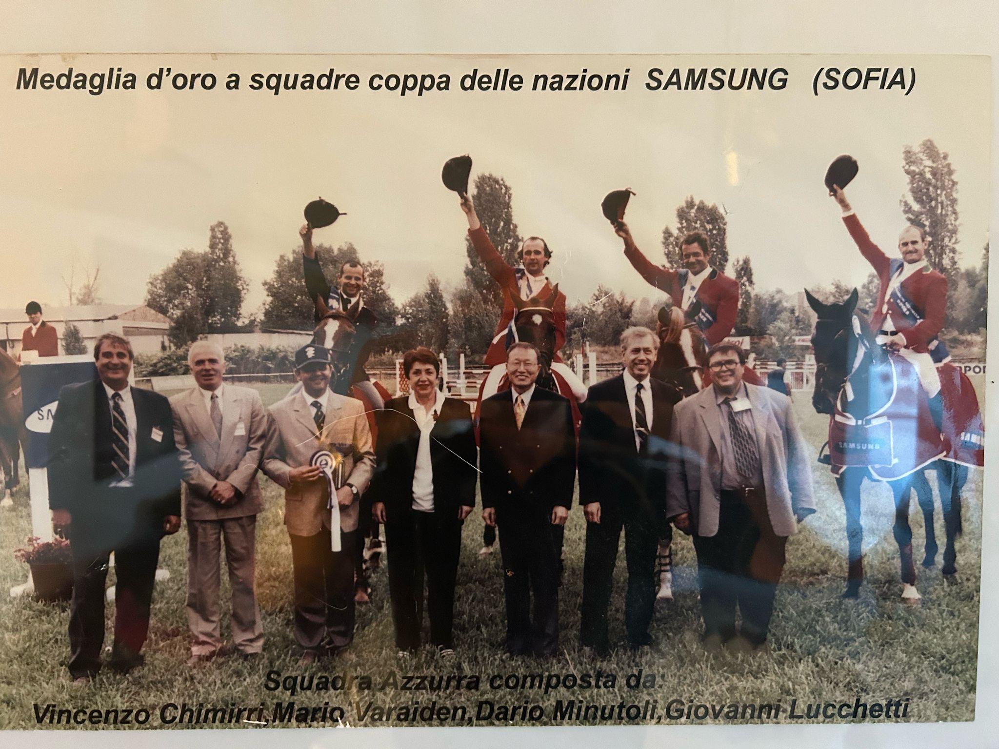 Dario Minutoli in squadra medaglia doro Coppa delle Nazioni di Sofia