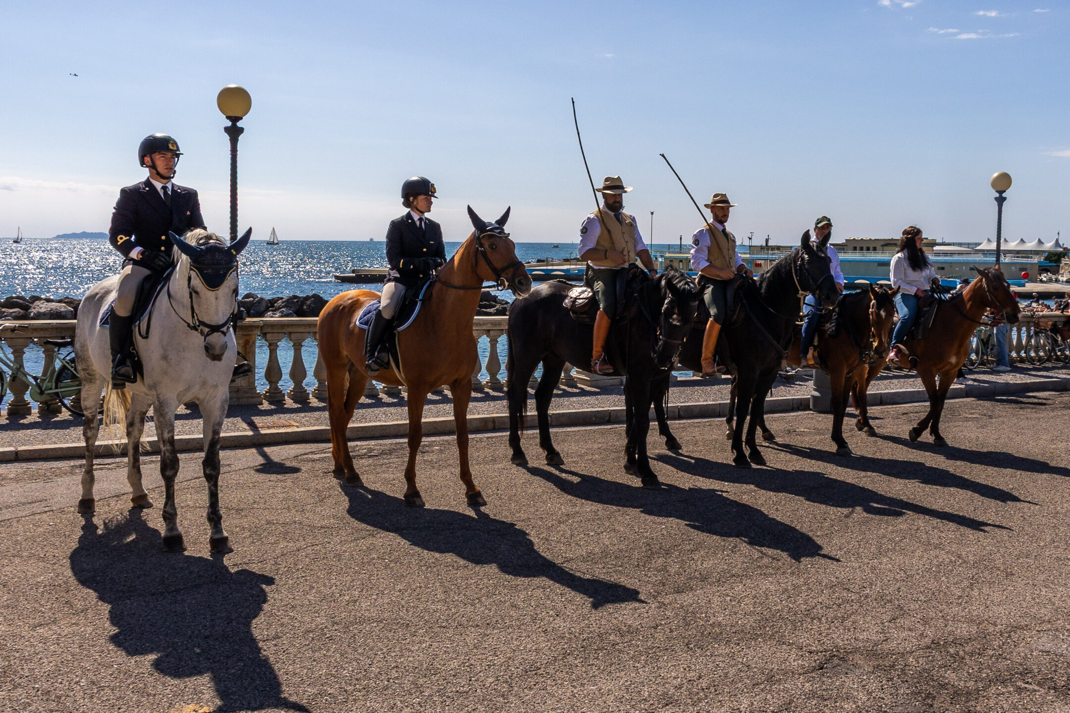 Blu Livorno e il cammino delle acque e del mare 1 Blu Livorno Cavalli in Piazza San Jacopo in Acquaviva