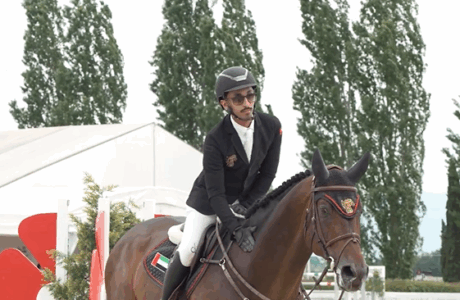 Omar Al Marzouqi: “Il mio obiettivo è costruire costanza, non solo vincere” 1 Omar Al Marzouqi al centro ippico Le Lame di Montefalco per l'Al Shira'aa Le Lame Sagrantino Show Jumping 2025