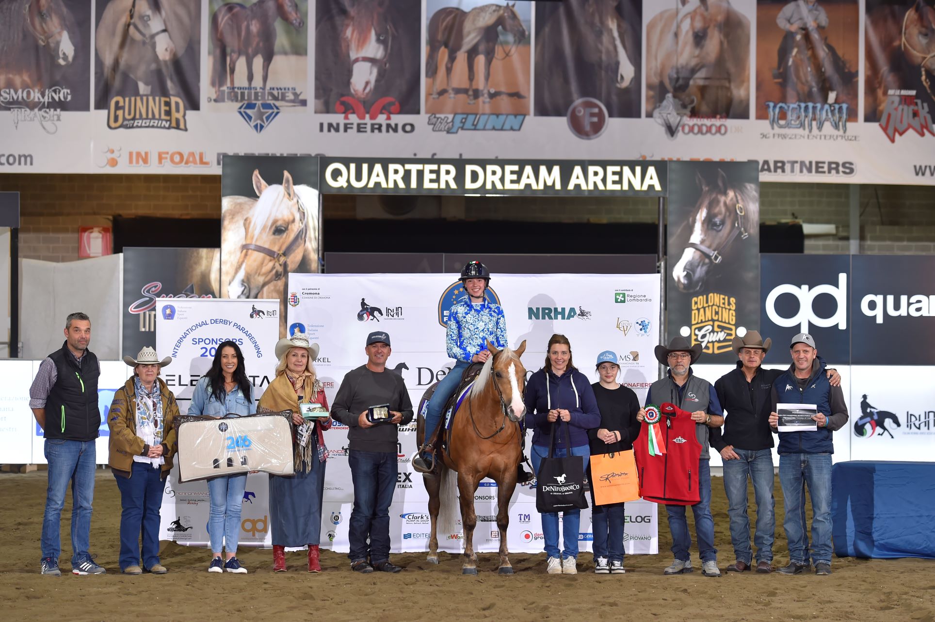 Parareining alla Quarter Dream Arena di Cremona: spettacolo e inclusione 1 Parareining alla Quarter Dream Arena di Cremona