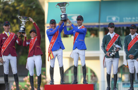 Doppia vittoria del GCL Madrid per i Valkenswaard United in un'emozionante prova 1 PrizeGiving_Dreher-Hans-Dieter_Thomas-Gilles_Ahlmann-Christian