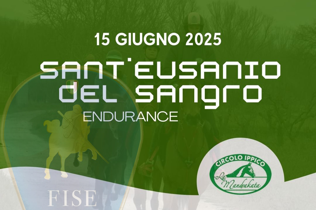 Torna l'endurance a Sant'Eusanio de4l Sangro in Abruzzo