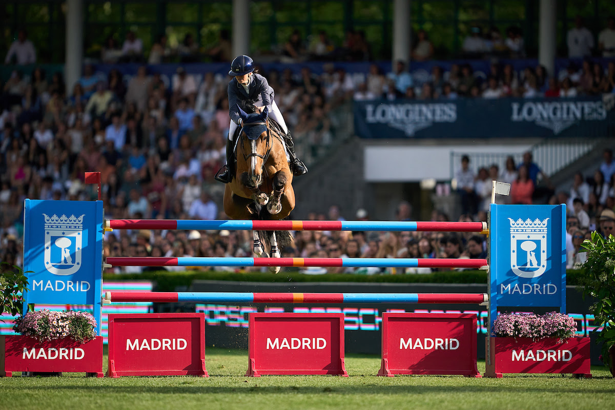 MADRID, SPAIN - MAY 18: 114 CSI 5 de Madrid / Longines Global