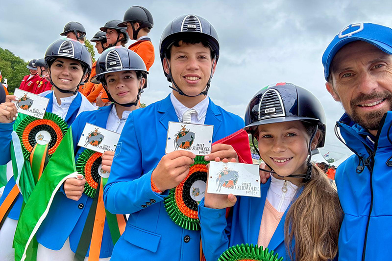 Concluse a Zuidwolde, nei Paesi Bassi, le due giornate dello CSIO Youth dedicate alle Coppe delle Nazioni. 1 Concluse a Zuidwolde, nei Paesi Bassi, le due giornate dello CSIO Youth dedicate alle Coppe delle Nazion