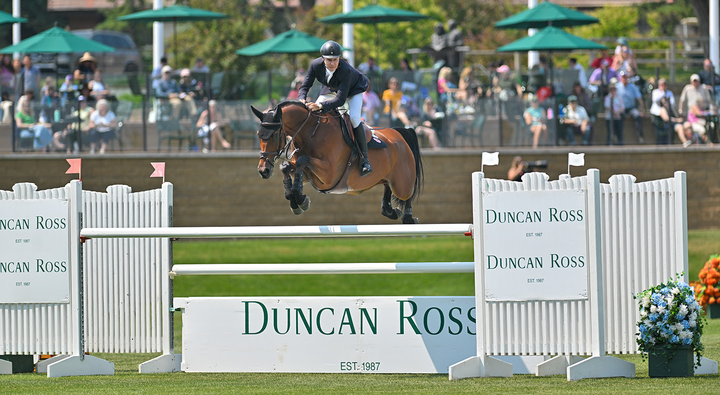 Mario Deslauriers conquista Spruce Meadows: trionfo canadese nel Duncan Ross Grand Prix presentato da Rolex 1 Mario Deslauriers A Spruce Meadows 2025