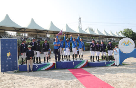 Italia campione d’Europa nei FEI Jumping European Championship for Veterans: gli azzurri vincono l’oro a squadre per il secondo anno consecutivo 1 IMG 1255
