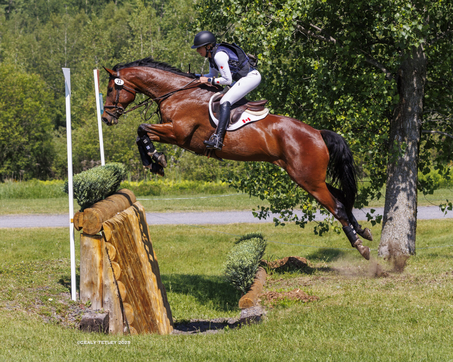 Little Bromont: giovani talenti e cavalli in crescita al Bromont Olympic Equestrian Park 1 Kendal Lehari of Uxbridge © Cealy TetleyPhoto