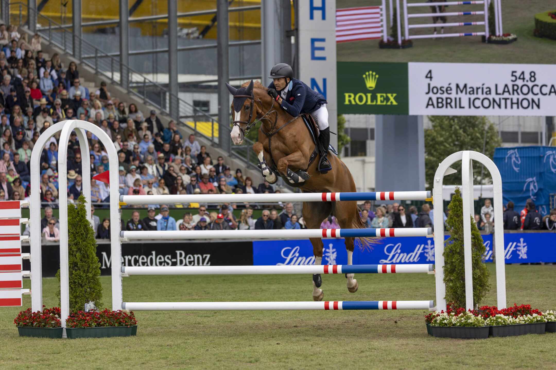 Jose Maria Larocca: il viaggio di un cavaliere dall’Argentina all’élite del salto ostacoli 3 LAROCCA Jose Maria (jr) Abril Iconthon Aachen 2024