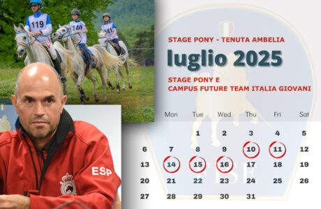 Endurance: un'estate all'insegna della formazione per i giovani: 1 Stage pony tenuta Ambelia Endurance
