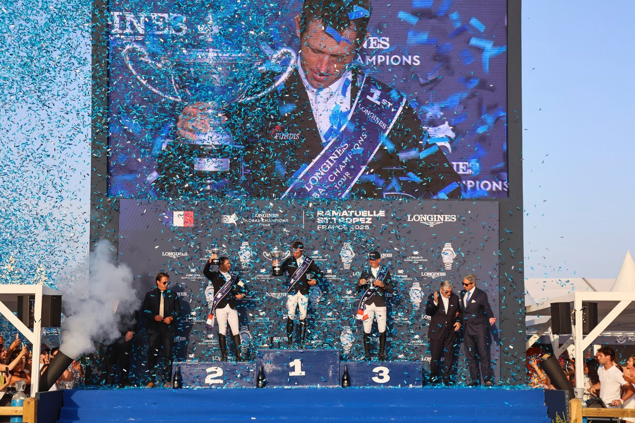 Scott brilla a St. Tropez con la seconda vittoria del Longines Global Champions Tour Grand Prix del 2025. 1 Scott brilla a St. Tropez con la seconda vittoria del Longines Global Champions Tour Grand Prix del 2025