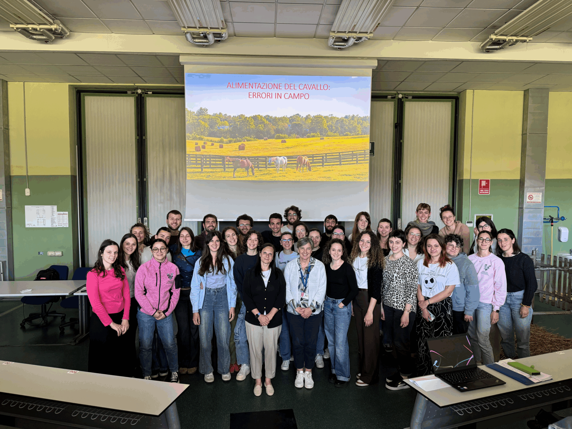 Formazione in movimento per il futuro dell’equitazione con Equiplanet 1 Formazione in aula in università con Equiplanet