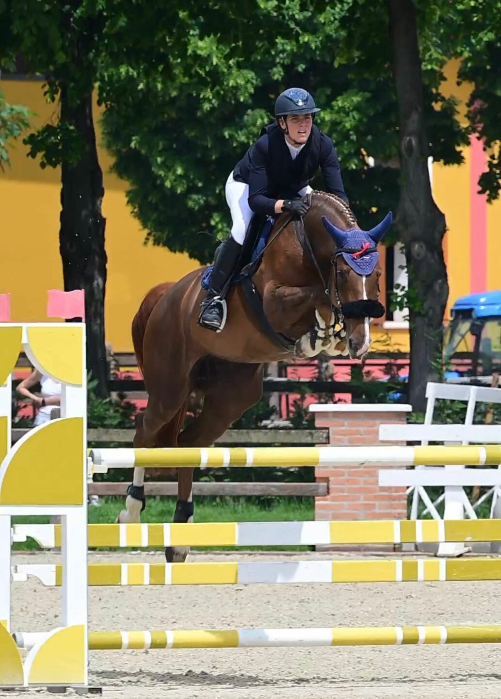 Alessia Costalla al Ciruito FISE cavalli giovani Avantea (2)