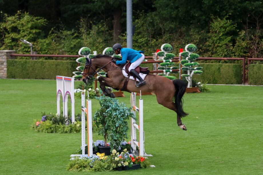 Bassem Mohammed si impone nella CSI4* 1.50m a tempo durante il Summer Showcase. 2 BAssem 2
