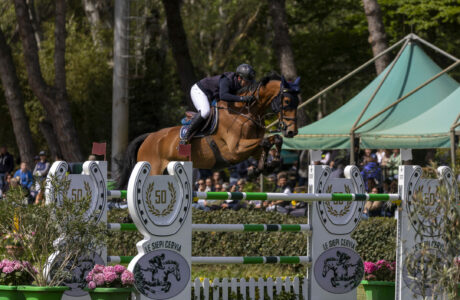 Alberto Carrara: “Lo sport insegna a cadere. Ma anche a rialzarsi più forti” 1 Carrara Alberto riding Mowgli CampItaAss Cervia 20240419 SS359676