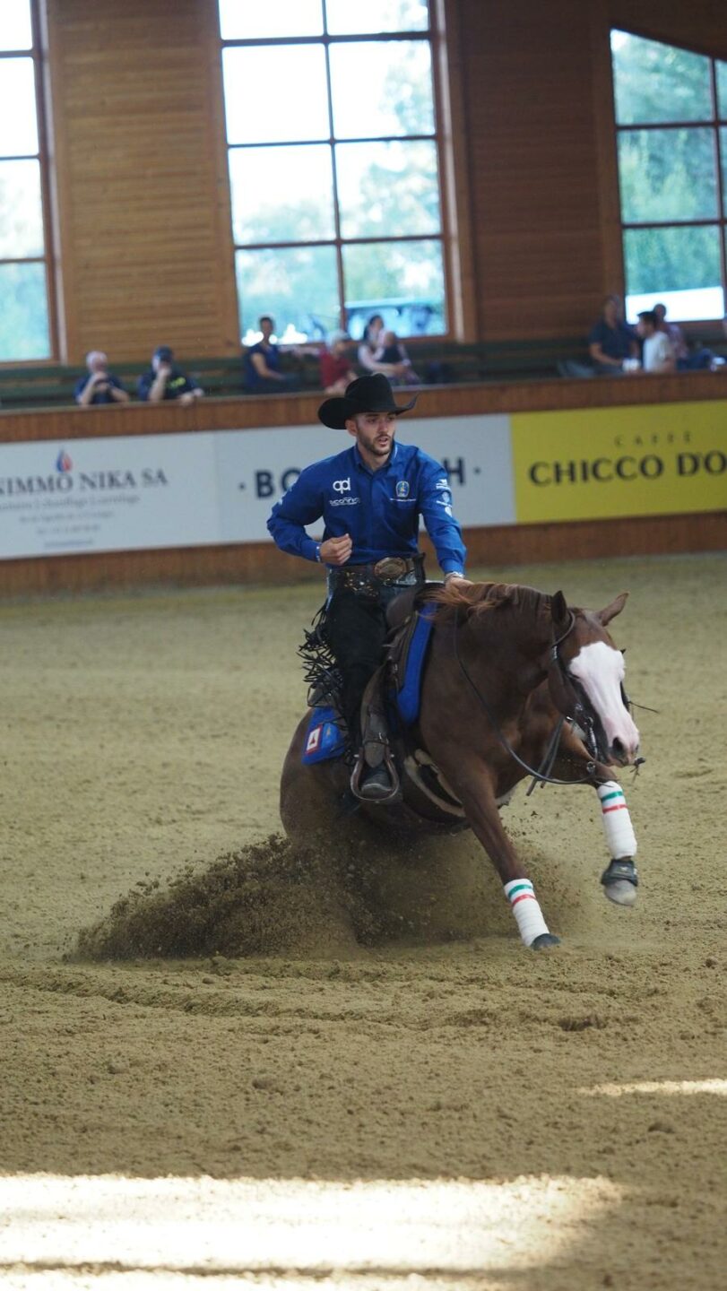 World Reining Championships 2025: l'Italia continua a dominare a Givrins 2 Gabriele Costantini YR Pro (2)