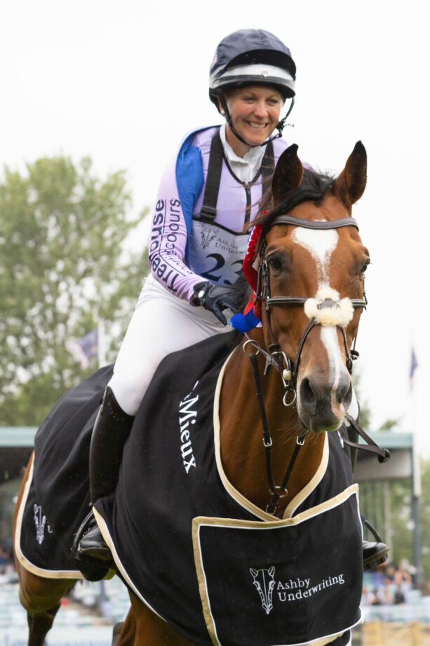 Gemma Stevens regina incontrastata all’Ashby Underwriting Eventers' Challenge 2 Gemma Stevens and Cooley Park Muze BH 27