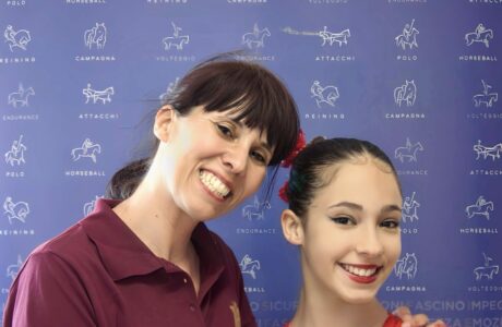Madre e figlia unite dal volteggio: la storia di Matilde Resente e della mamma Sara Belletti 1 Matilde Resente e Sara Belletti volteggio