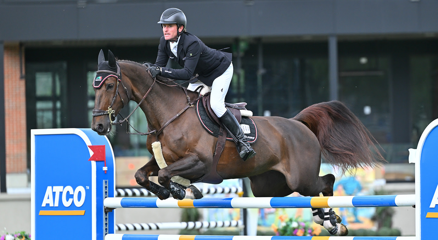 Spruce Meadows, Irish Domination in the ATCO Cup: Darragh Kenny and Lightning Win the 1.50m 1 IMG 2241